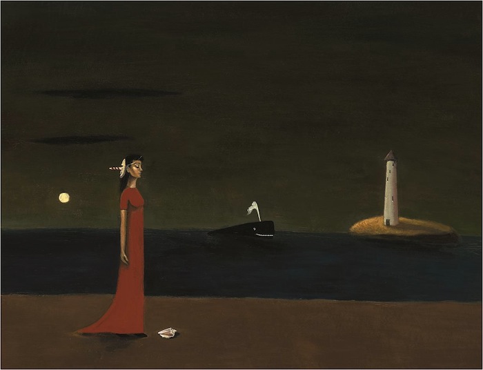 Night Arrives by Gertrude Abercrombie, 1948, John and Susan Horseman Collection