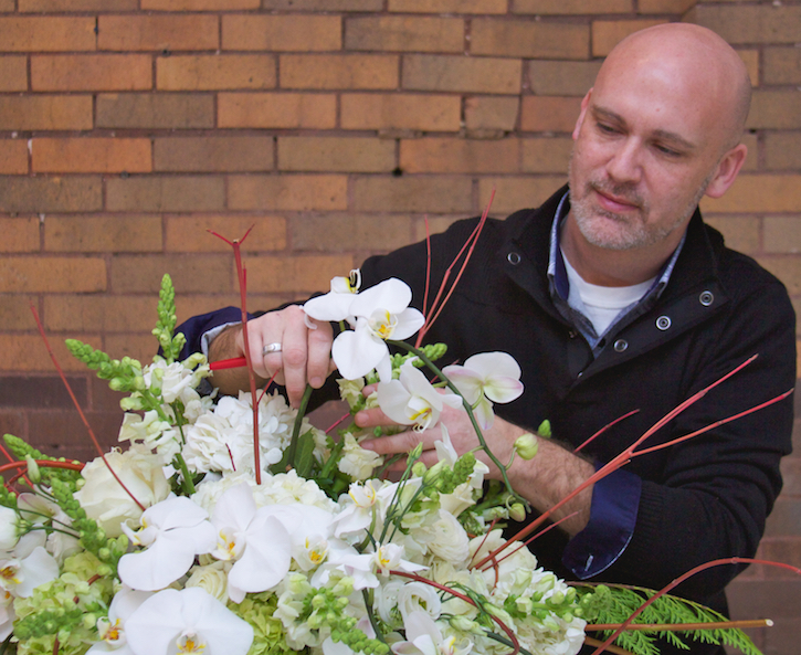 Floral Designer Brian Coovert