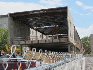 View of the New Wing from Broad Street.