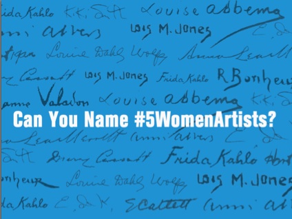 #5WomenArtists