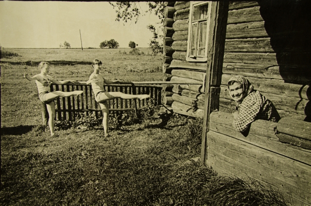 Exercise, 1970, by Boris Mikhalevkin