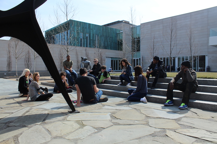 Art Lab in the CMA sculpture garden