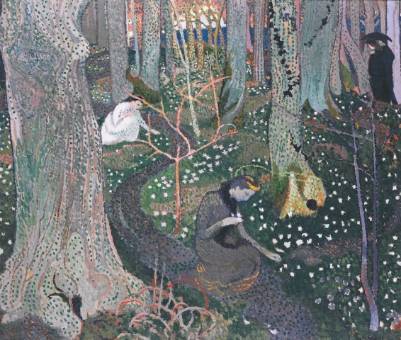 Avril Les Anémones by Maurice Denis, (1891), Private Collection