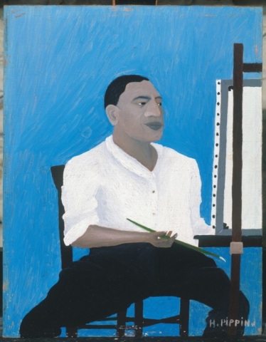 Horace Pippin, Self-Portrait, 1941, Albright Knox Art Gallery / Art Resource, NY, © Estate of Horace Pippin