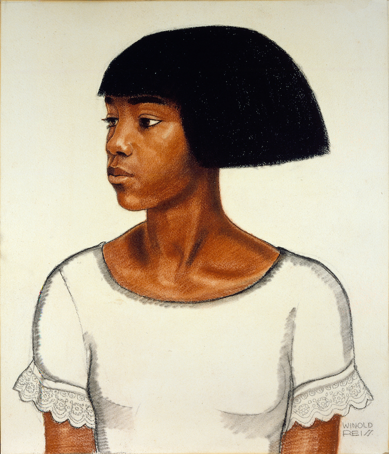 Winold Reiss, Harlem Girl, ca. 1925, Museum of Art and Archeology, University of Missouri
