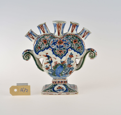 Unidentified Dutch Artist, Tulip Vase, Date unknown. Collection of Huis Van Gijn, Dordrecht