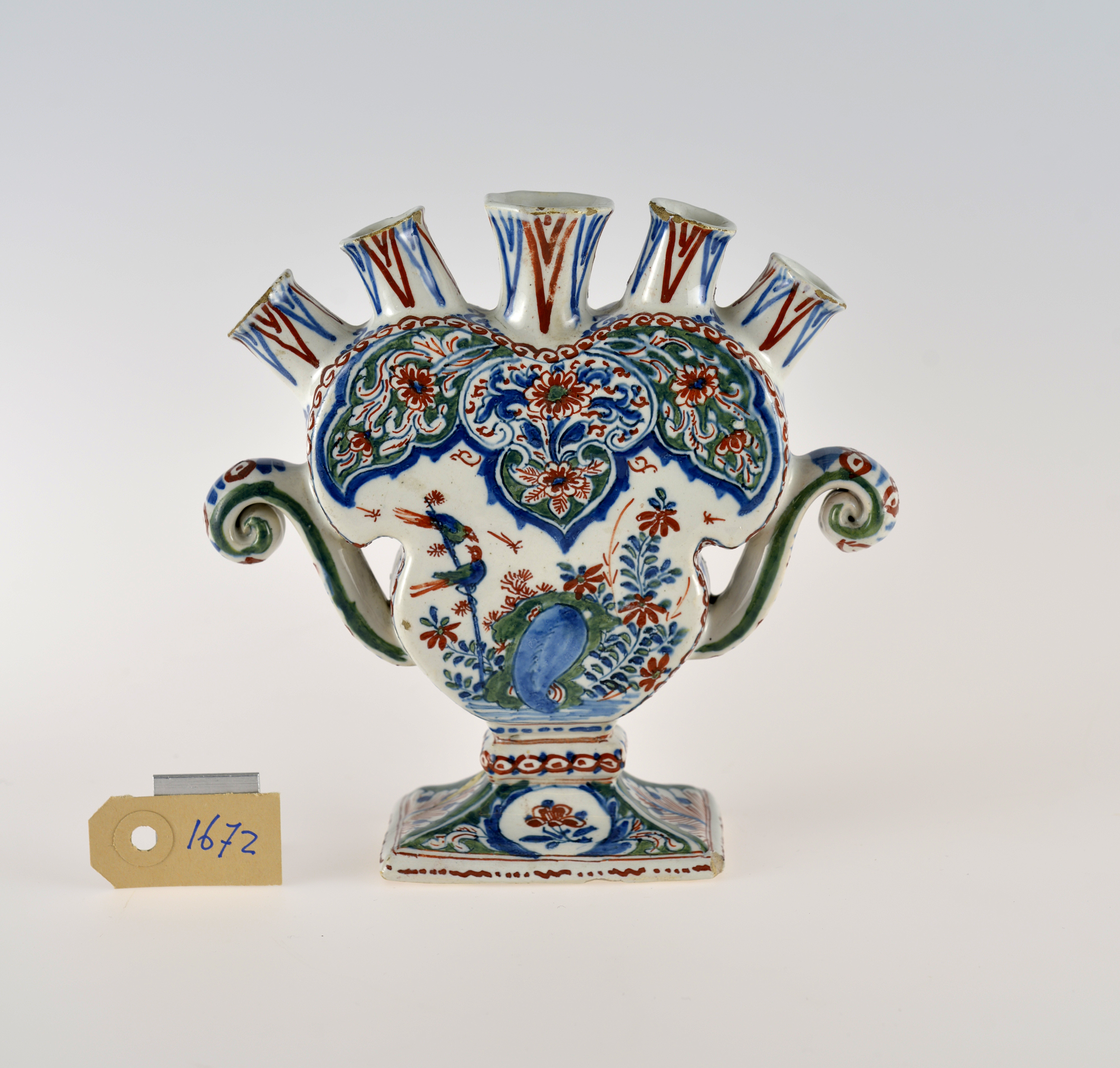 Unidentified Dutch Artist, Tulip Vase, Date unknown. Collection of Huis Van Gijn, Dordrecht