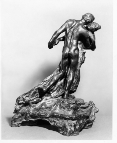Camille Claudel, The Waltz, modeled after 1890; cast 8, date of cast unknown, Bronze; Eugene Blot Foundry Lent by Iris Cantor