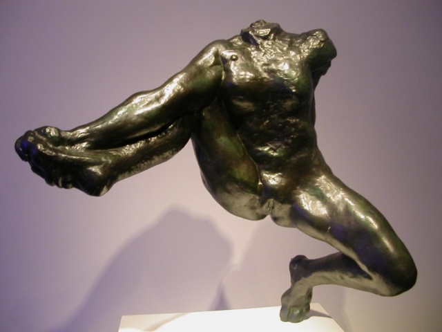 Auguste Rodin, Iris, Messenger of the Gods modeled 1891; cast number and date of cast unknown Bronze; Georges Rudier Foundry Lent by Iris Cantor
