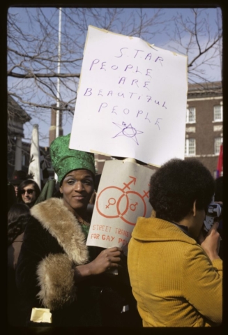 Diana Davies, Gay Rights Demonstration, Albany, NY, 1971