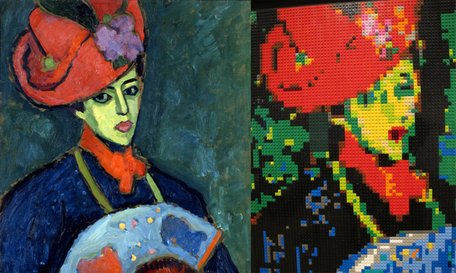 Alex Jawlensky, Schokko with Red Hat, 1909, Gift of Howard D. and Babette L. Sirak