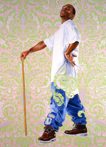 Kehinde Wiley, Portrait of Andries Stilte II, 2006, Museum Purchase, Derby Fund