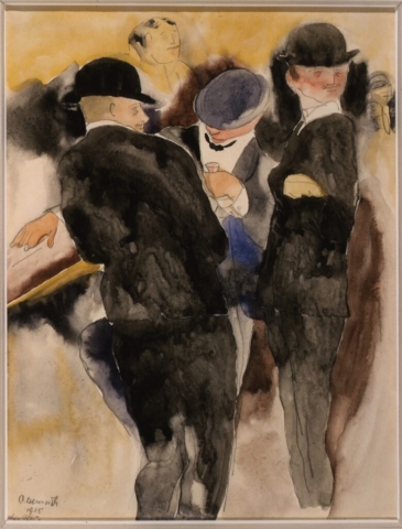 Charles Demuth, The Drinkers. 1915. Gift of Ferdinand Howald