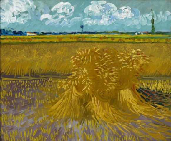 Vincent van Gogh (Dutch, 1853–1890), The Wheatfield, 1888. Oil on canvas, 21 3⁄4 × 26 1⁄4 in. Honolulu Museum of Art, Gift of Mrs. Richard A. Cooke and Family in memory of Richard A. Cooke, 1946, 377.1.