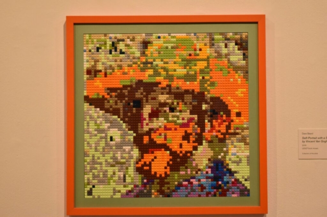 LEGO® brick mosaic by Dave Beard