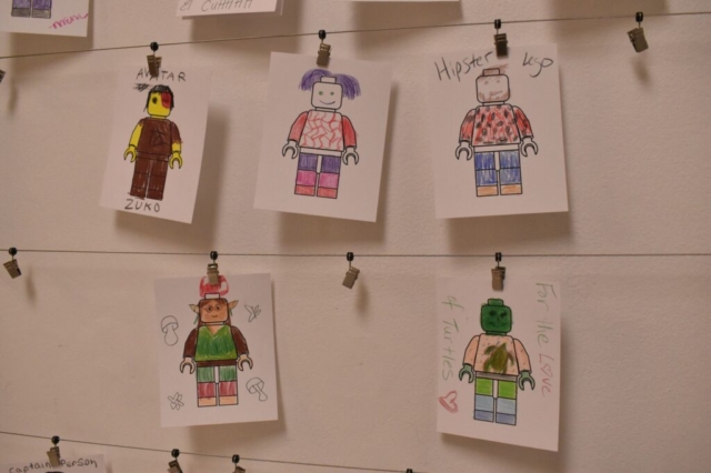 Think Outside the Brick: The Creative Art of LEGO® minifigure drawings