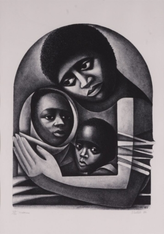 Elizabeth Catlett, Madonna, 1982. Promised Gift of Donna and Larry James