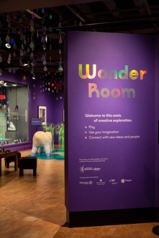 Wonder Room installation image by Katie Dike