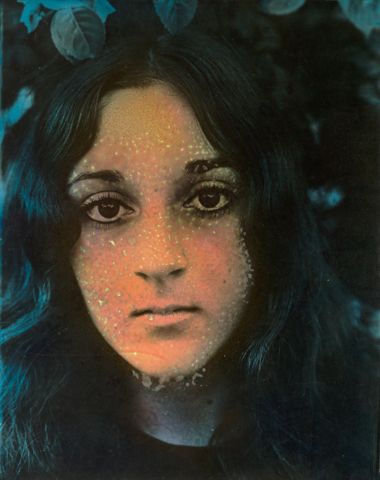 Kali, Mary Carmel, Palm Springs, CA, 1968. Hand-colored gelatin silver print. Museum Purchase