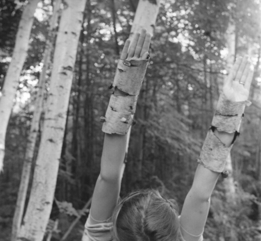 Francesca Woodman, McDowell Colony, 1979-1980 (printed later). Gelatin silver print. Gift of Charlotte Hawke, Denver