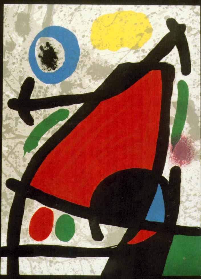 Joan Miró, Untitled, (Date unknown). Lithograph. Gift of Arthur J. and Sara Jo Kobacker