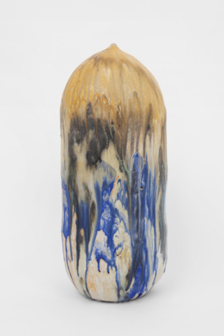 Toshiko Takaezu, Closed Form, 2010. Stoneware. Photograph courtesy the Toshiko Takaezu Foundation. Artwork © Family of Toshiko Takaezu. Photograph by Izzy Leung.