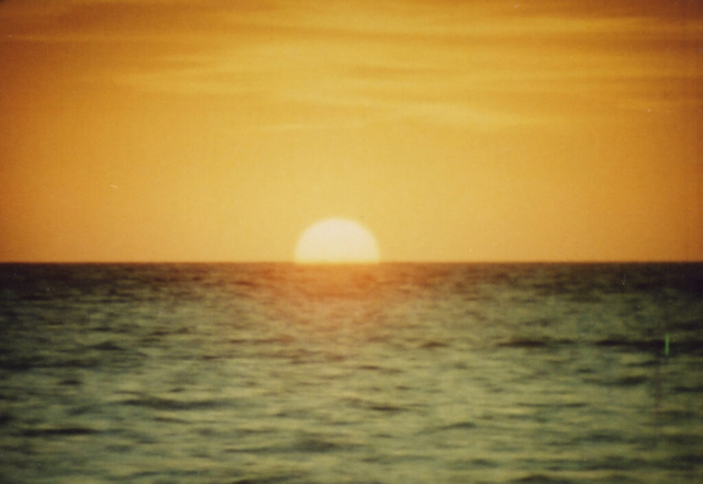 Tacita Dean, The Green Ray, 2001. 16mm color film, silent, 2 ½ minutes. Film still courtesy of the artist, Frith Street Gallery, London, and Marian Goodman Gallery, New York/Paris/Los Angeles. © Tacita Dean