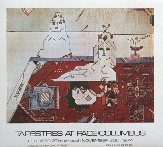 Unidentified Artist, Tapestries at Pace/Columbus October 27–November, 1974. Poster. Gift of Ralph and Jan Rosenfield.