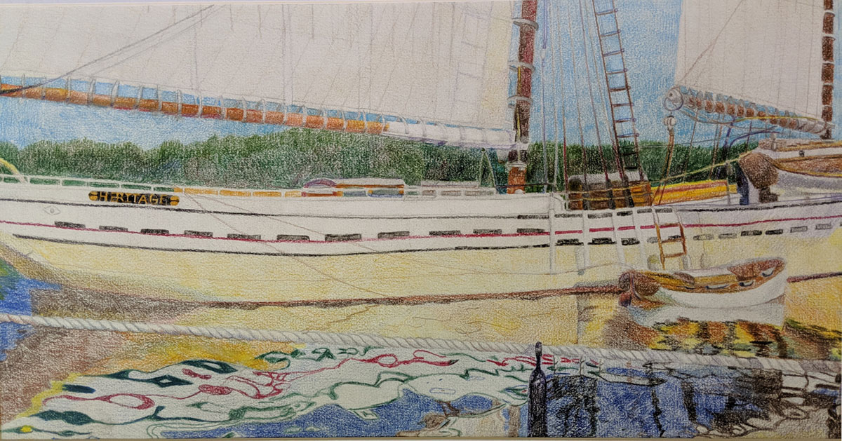 Michele Hamsher - No Ordinary Sailing Ship