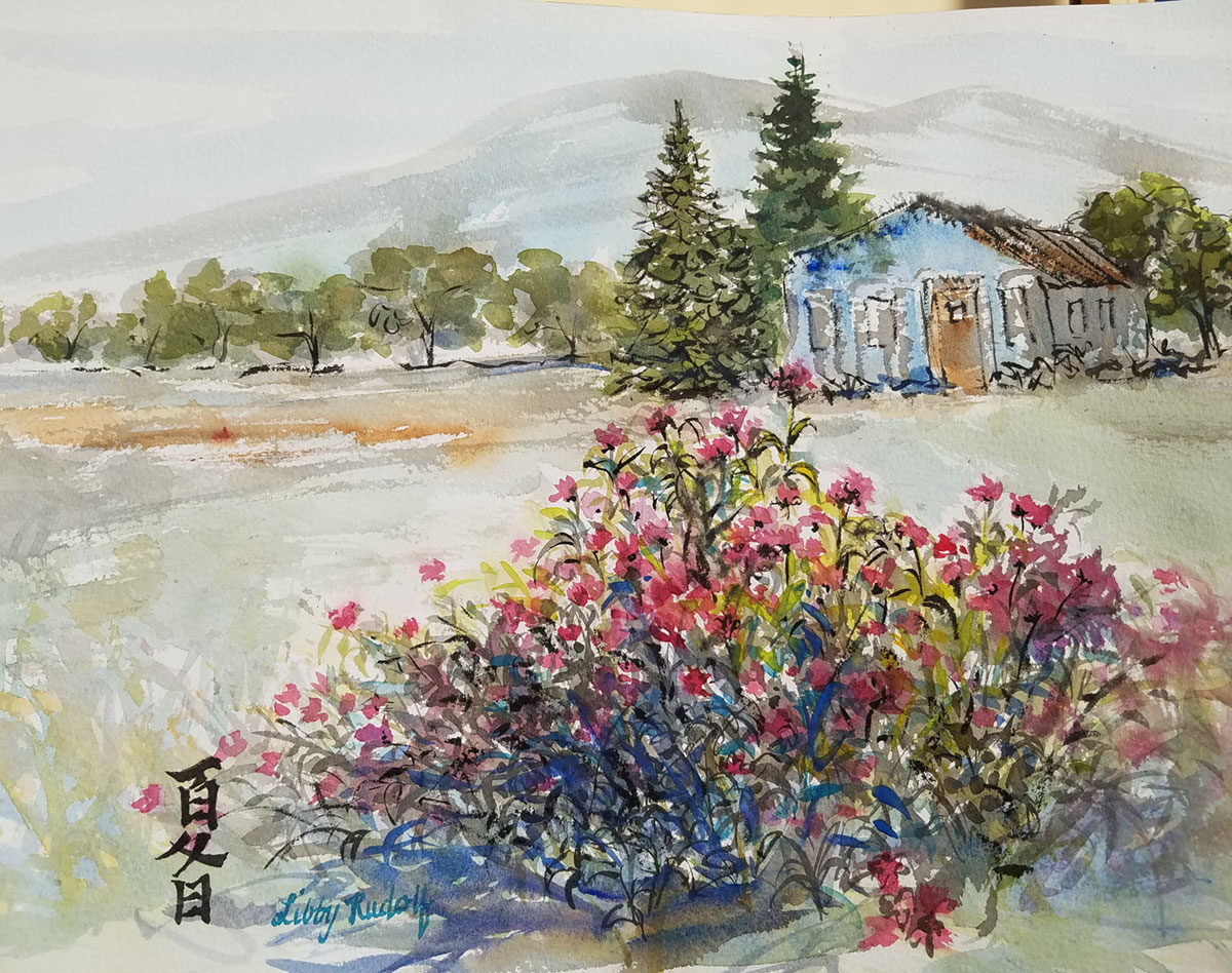 Libby Rudolf - House with Gardens