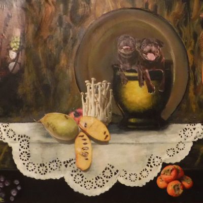 Susann Moeller - Still Life with Pugs